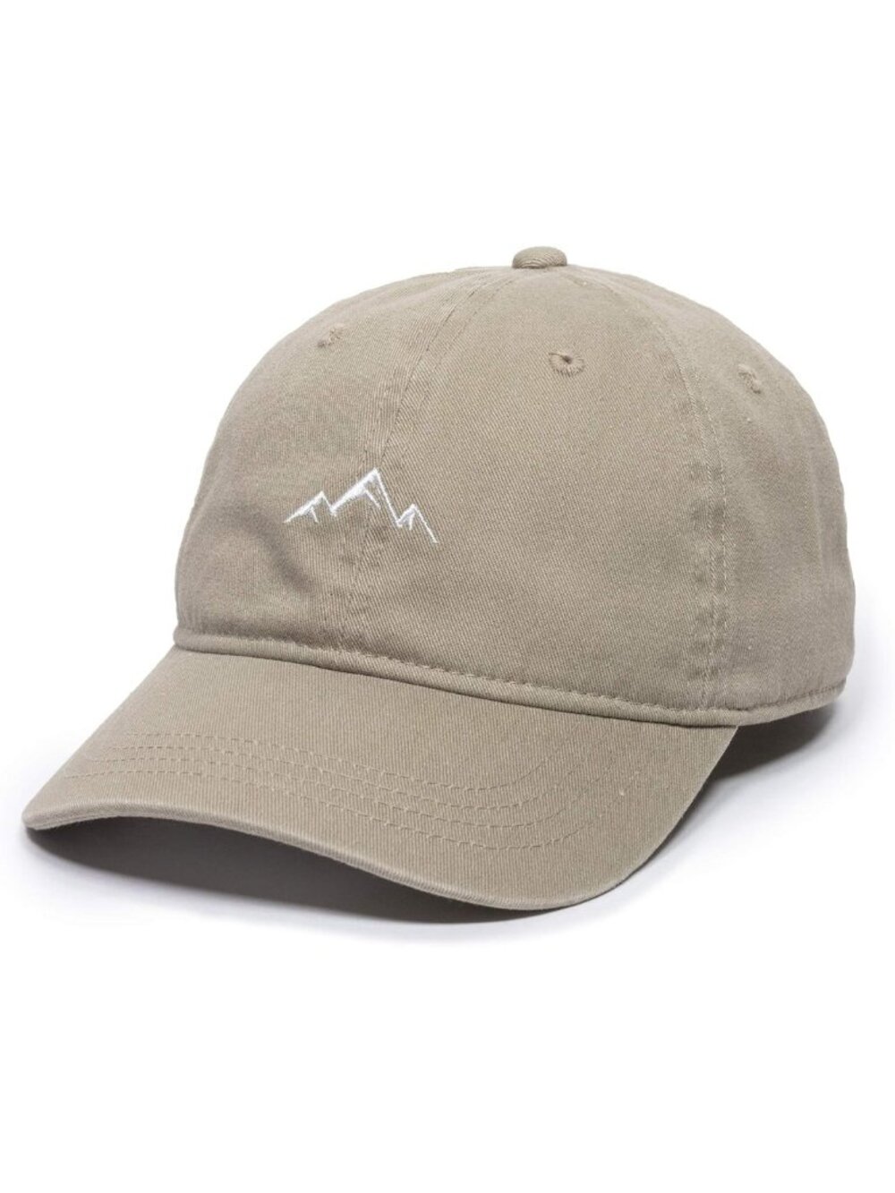 Unstructured Soft Cotton Mountain Dad Hat for Outdoor Adventures - Adjustable